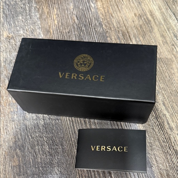 Versace Accessories - Versace Black Box with Gold Logo